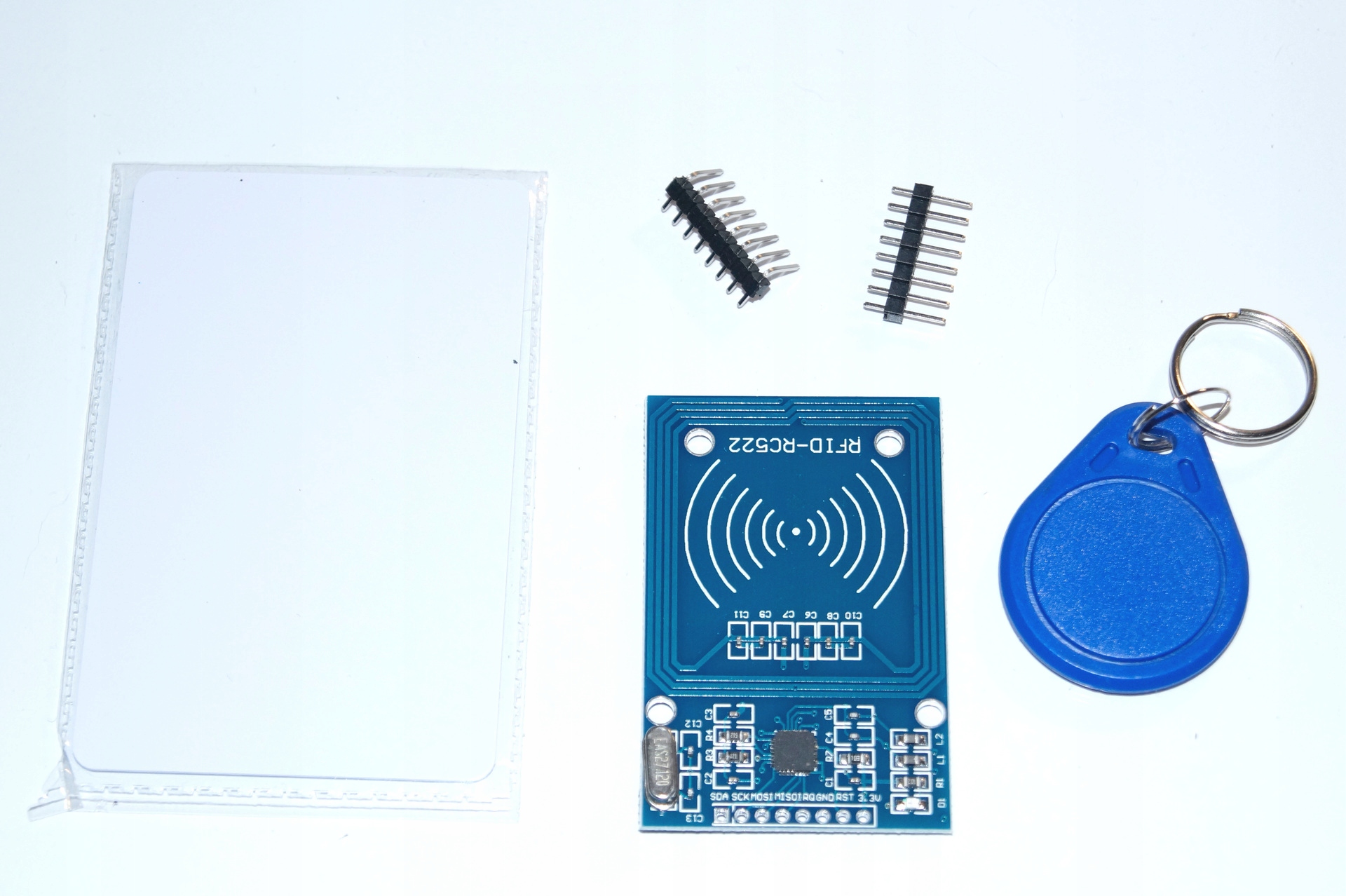 Rfid Czytnik Brelok Karta zgodny z RaspberryPI Arduino STM32 Esp