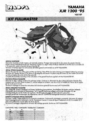 Стійка корпусу centr SHAD FULLMASTER XJR 1200 95-01