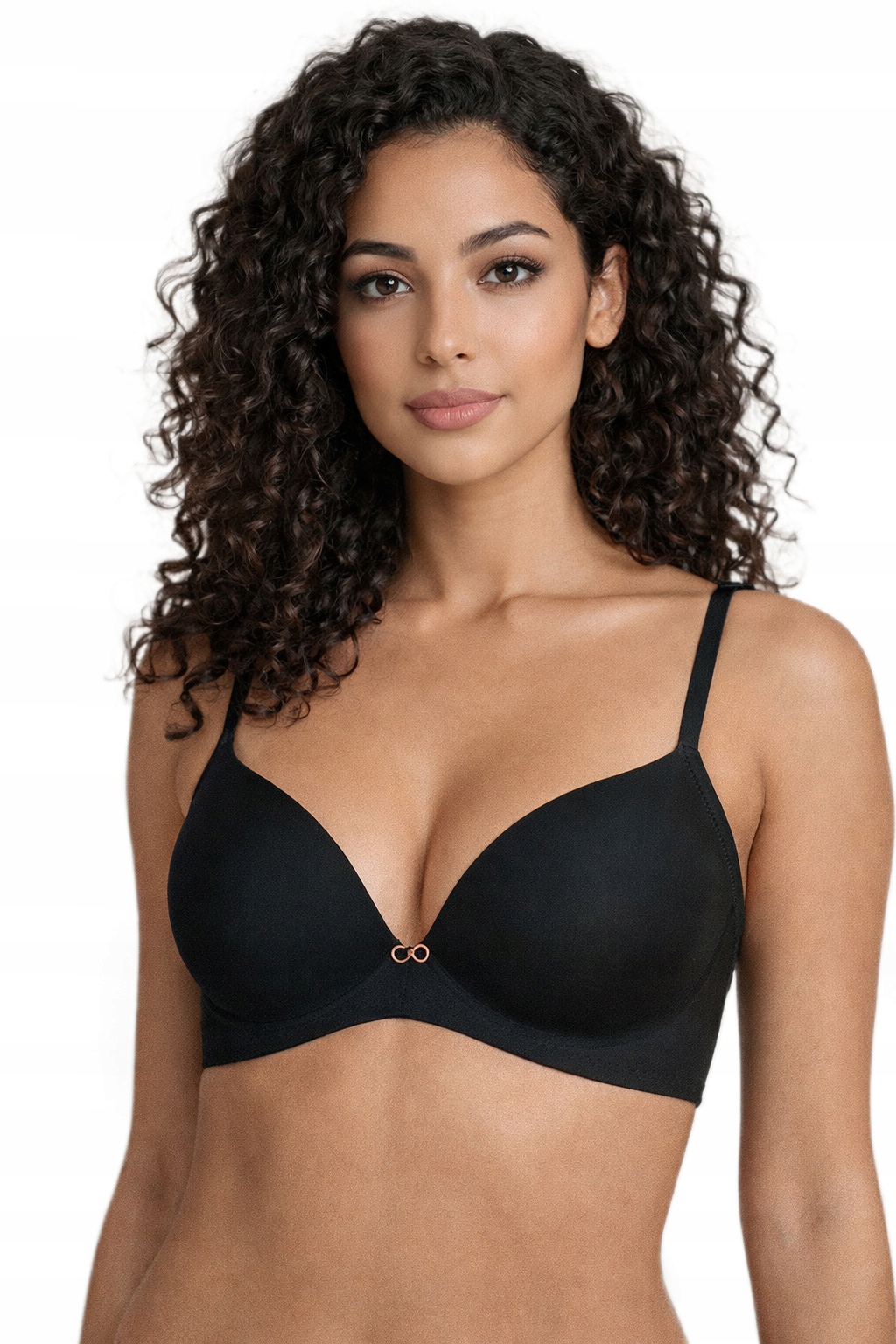 Nipplex Mefemi Push Up Podprsenka Bez Kostic Amelia Černá 65E