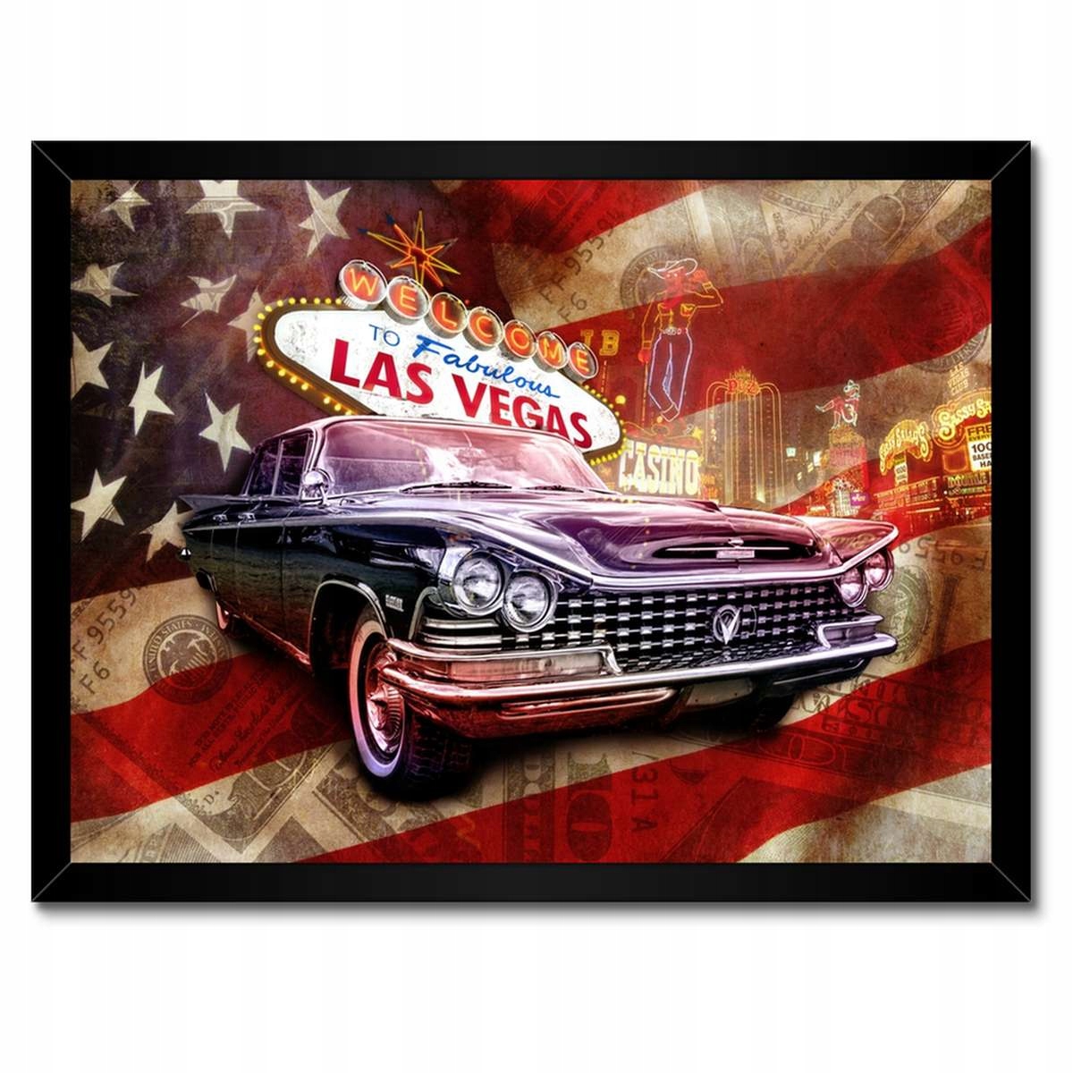 Plakáty v rámu 40x30 Báječný Las Vegas
