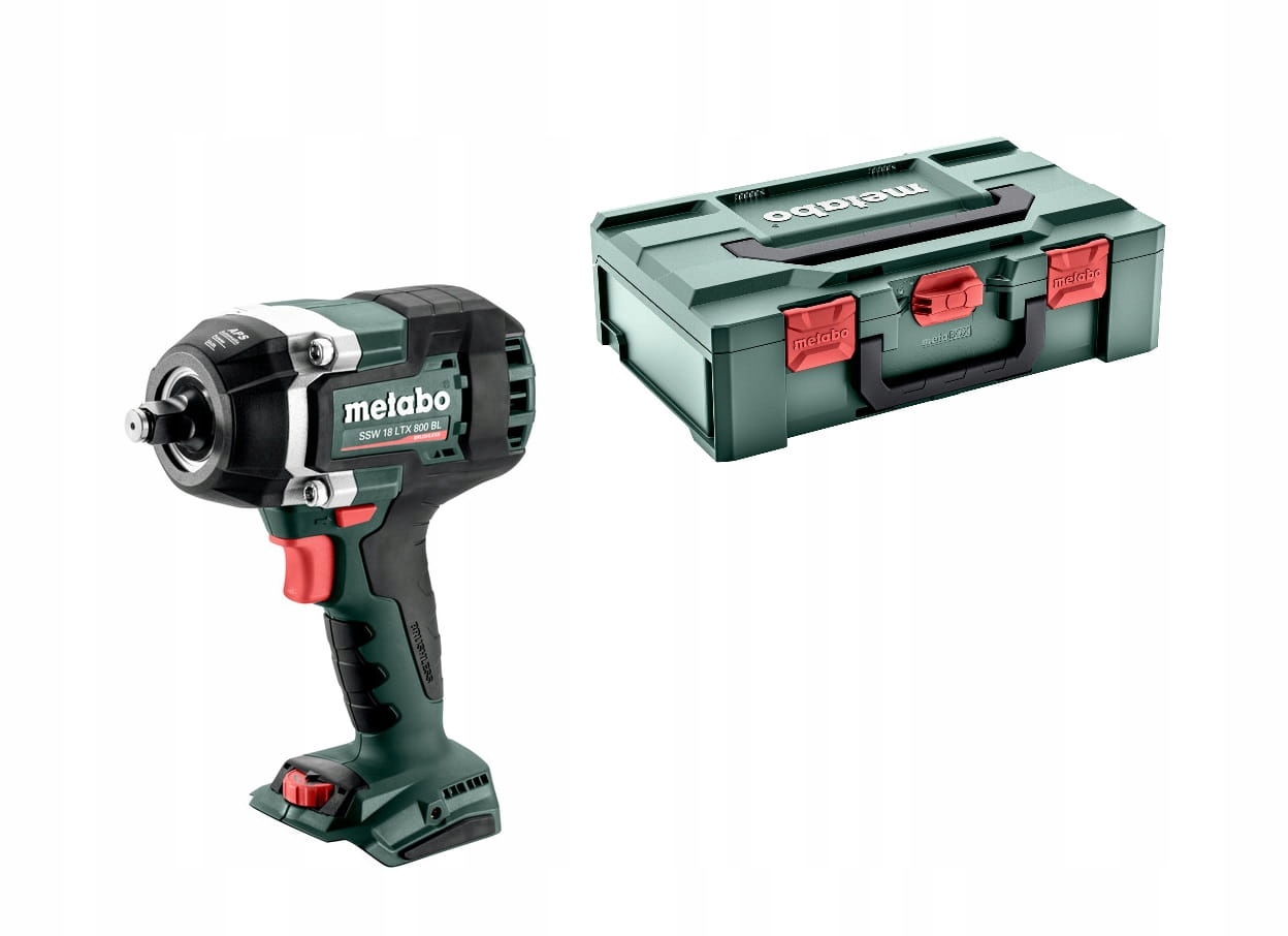 Metabo Ssw 18 Ltx 800 Bl Úderový skrutkovač kufor