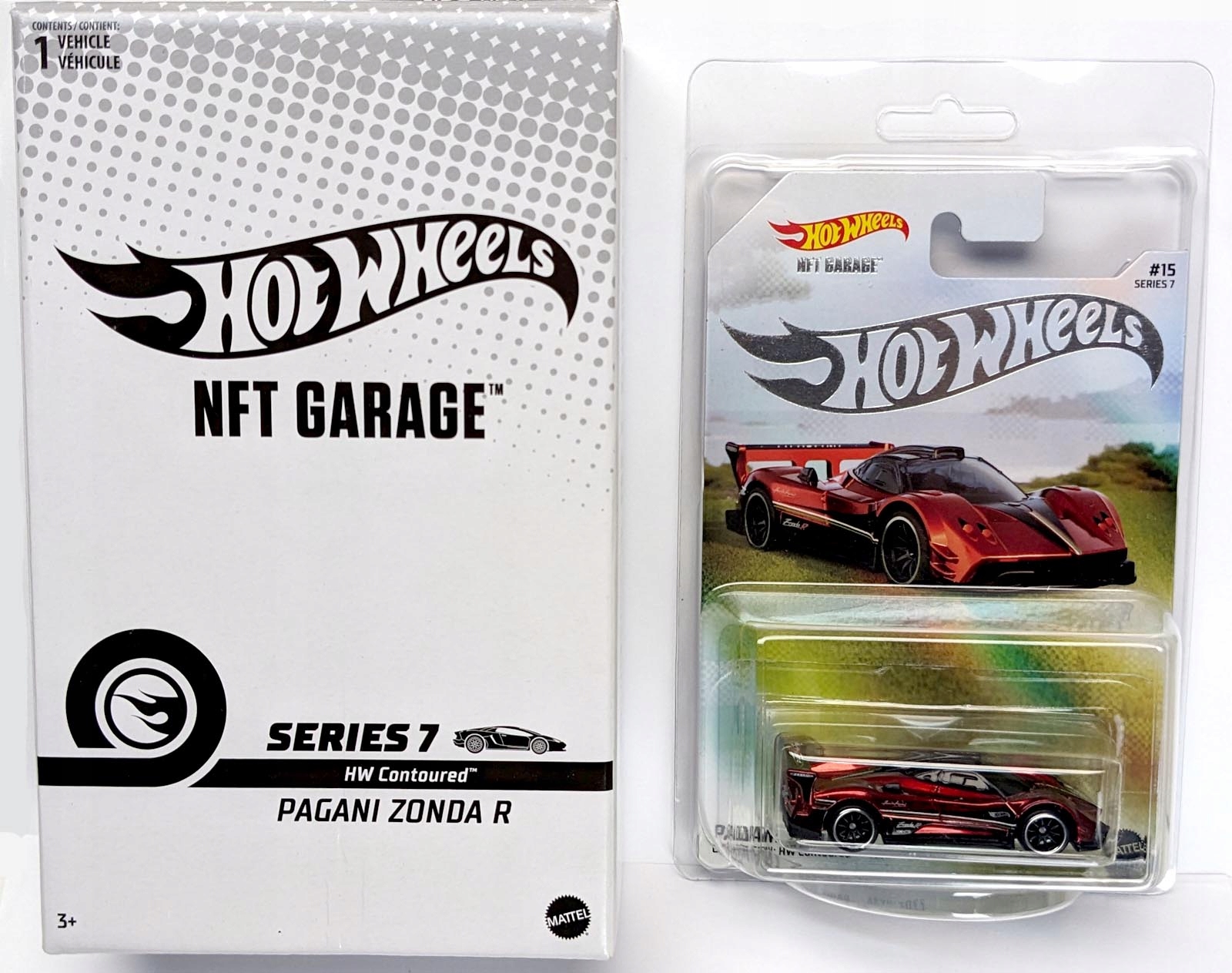 HOT WHEELS NFT GARAGE SERIES 7 PAGANI ZONDA R 1:64 • Cena, Opinie