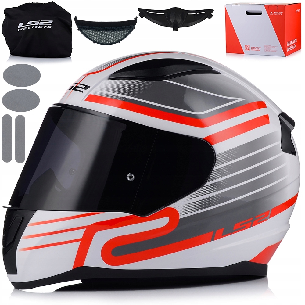 Motocyklová Prilba LS2 FF353 Rapid II Circuit Ece 22.06 Tmavé Sklo