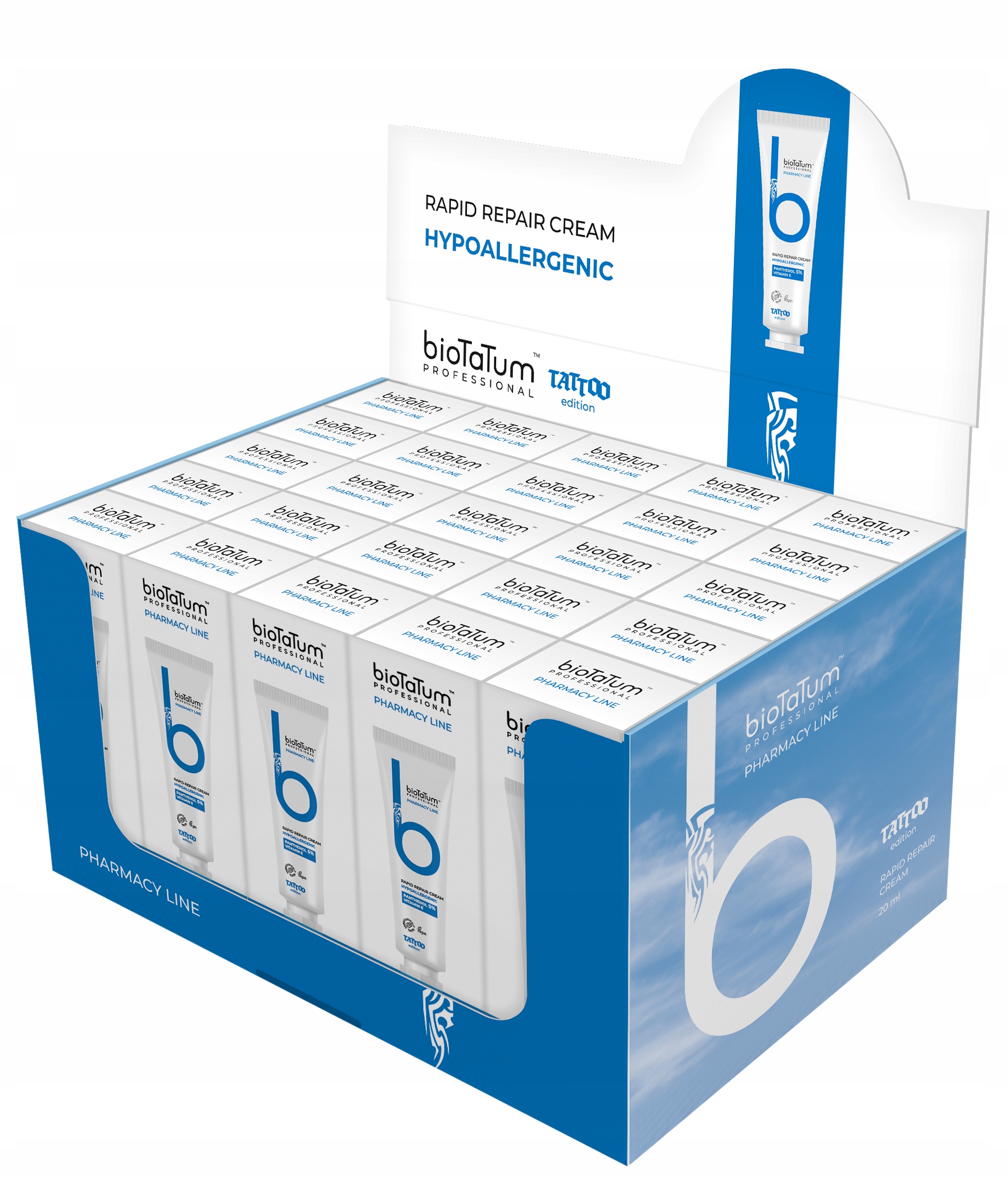 Krem do tatuażu regenerujący BioTaTum Rapid Repair cream 20ml x25 szt.