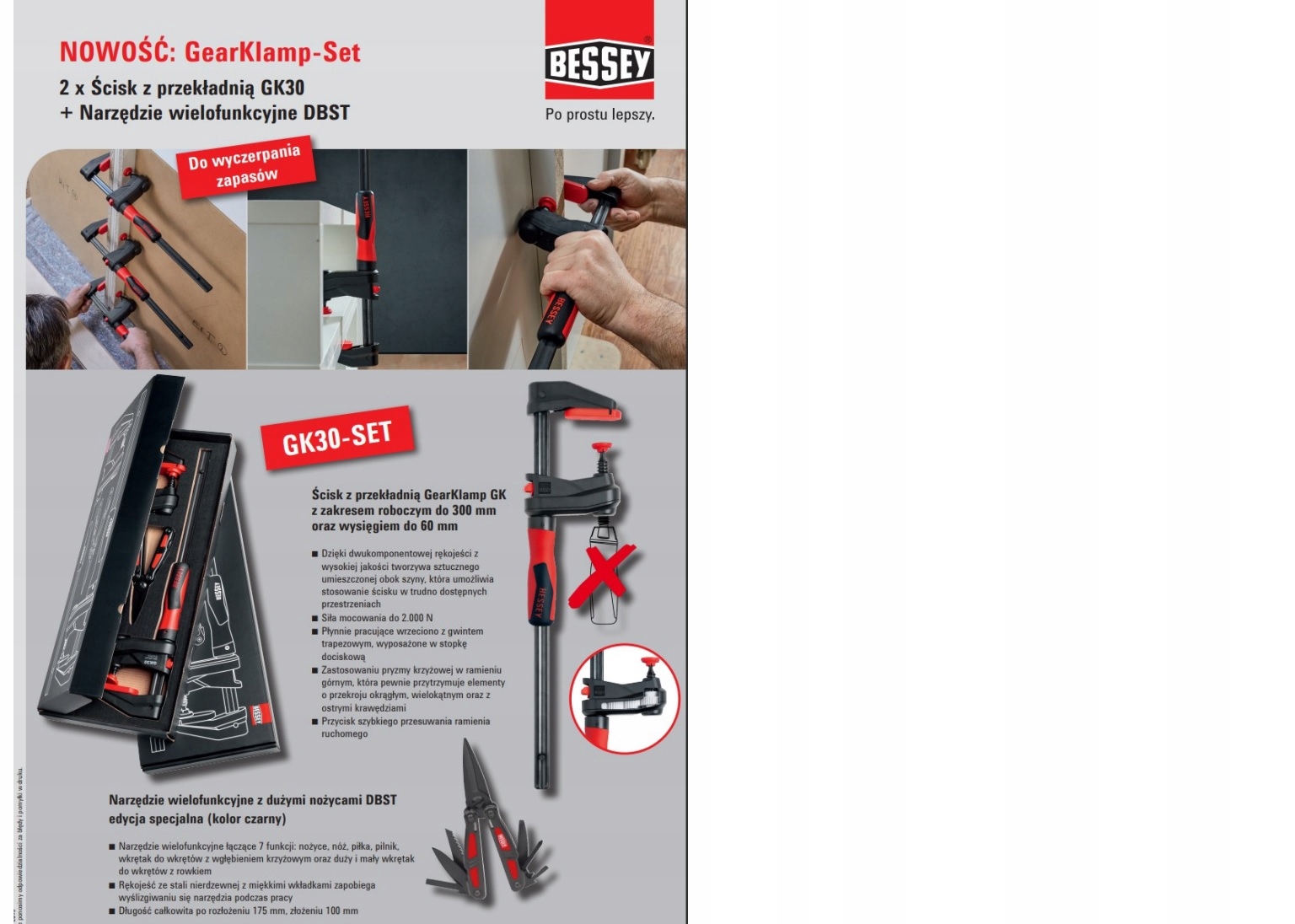 BESSEY GK30-SET