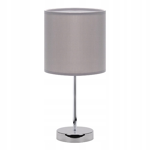 

Lampka biurkowa nocna stołowa Agnes E14 Szara
