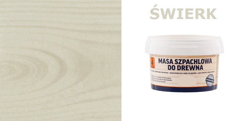 

Masa szpachlowa do drewna Dragon 250g Świerk