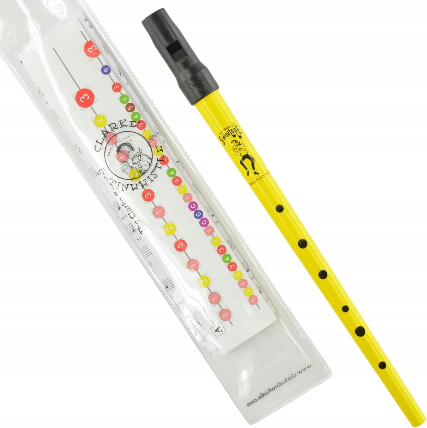Clarke Sweetone D Yellow Pouch Flażolet