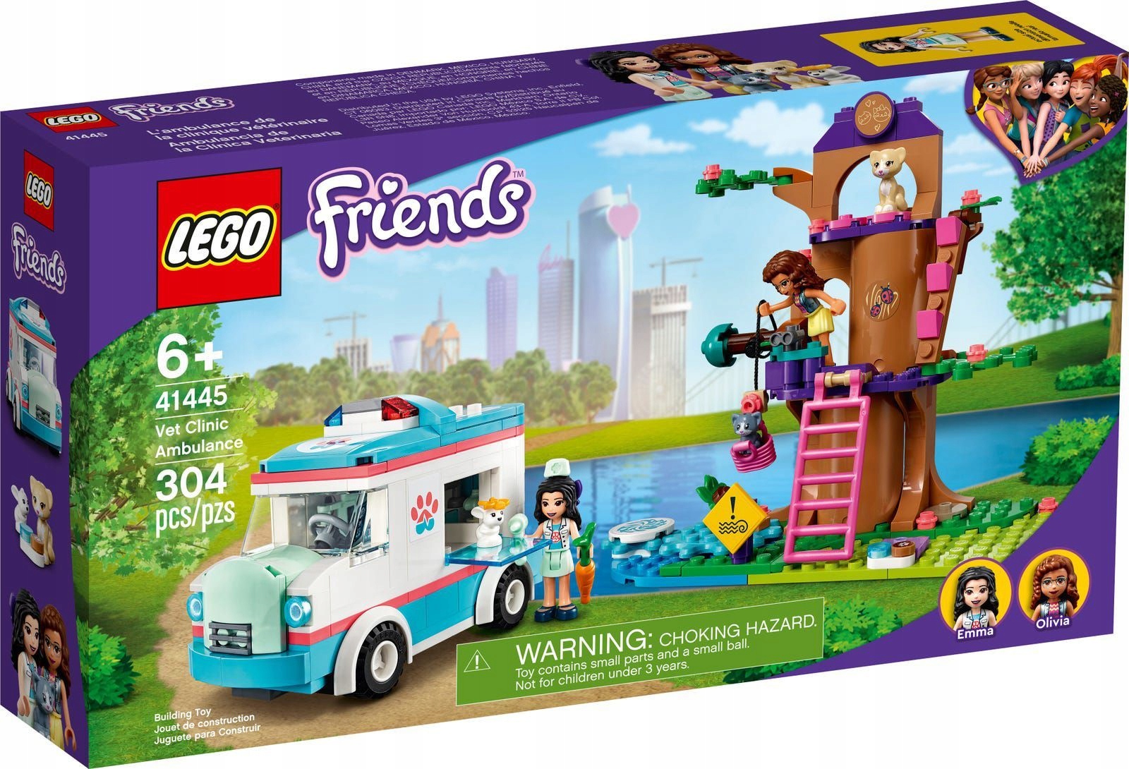 

Klocki Lego Friends 41445 Karetka Weterynaryjna