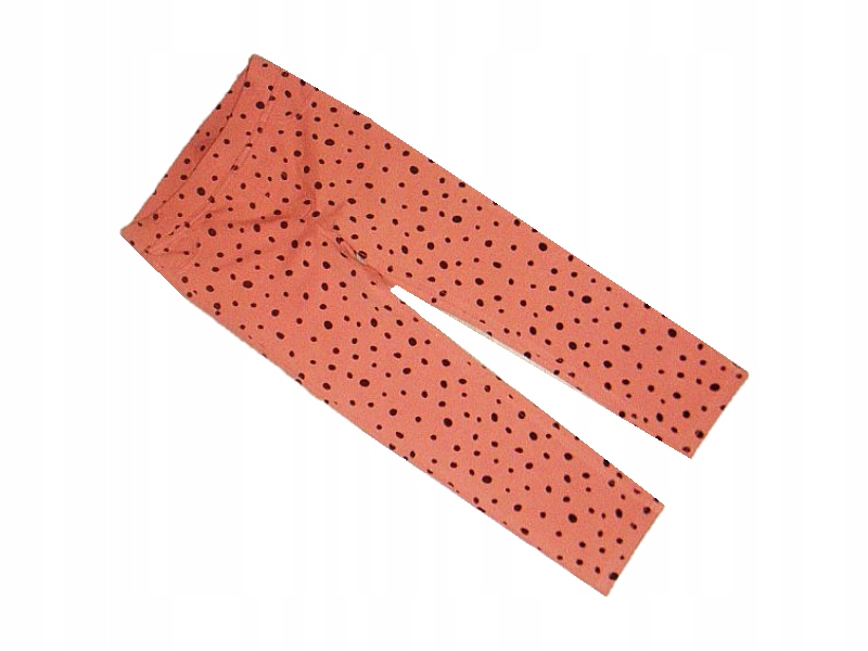 

Nowe H&m tregginsy Kropki różowe 134