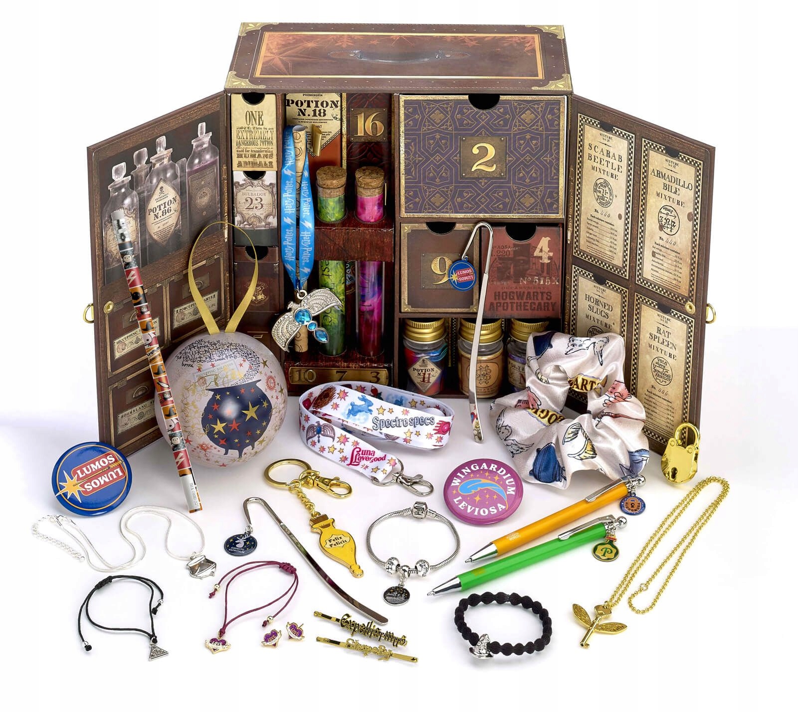 Harry Potter Adventný Kalendár 2024 Šperky Darček – Limitovaný