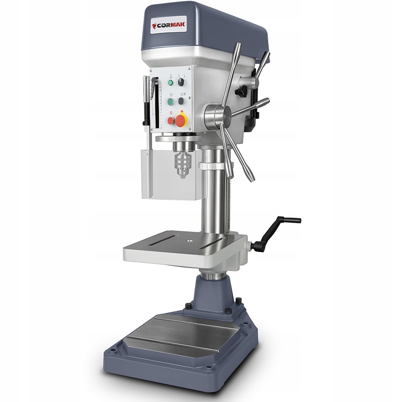 Wiertarka stołowa słupowa kolumnowa Cormak WS20 + imadło obrotowe QH100