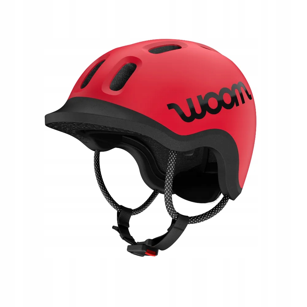 Kask Dziecięcy Woom Ready Red M (53-57 cm)
