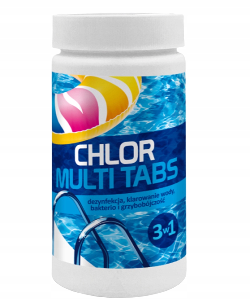 

Chlor Multi Tabs 3w1 Tabletki Do Basenu 1kg