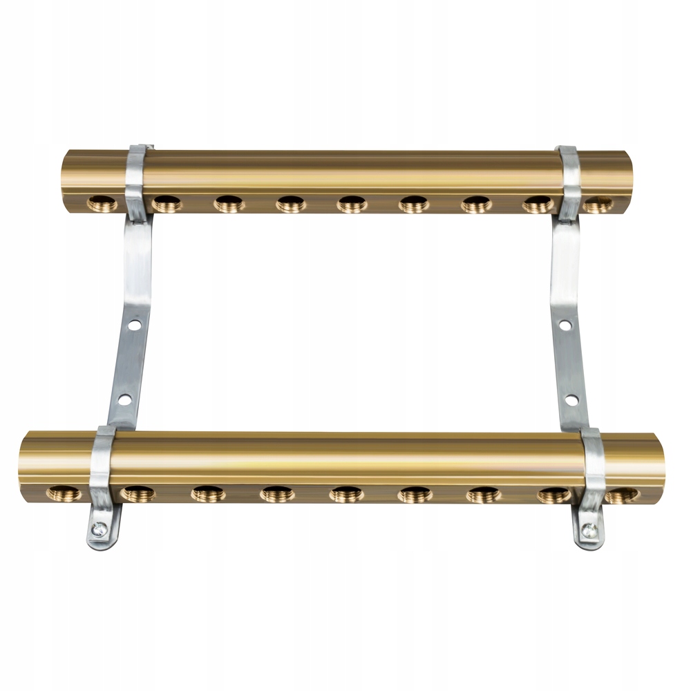 Mosazný kolektor neozbrojený C.o. 9 okruhy