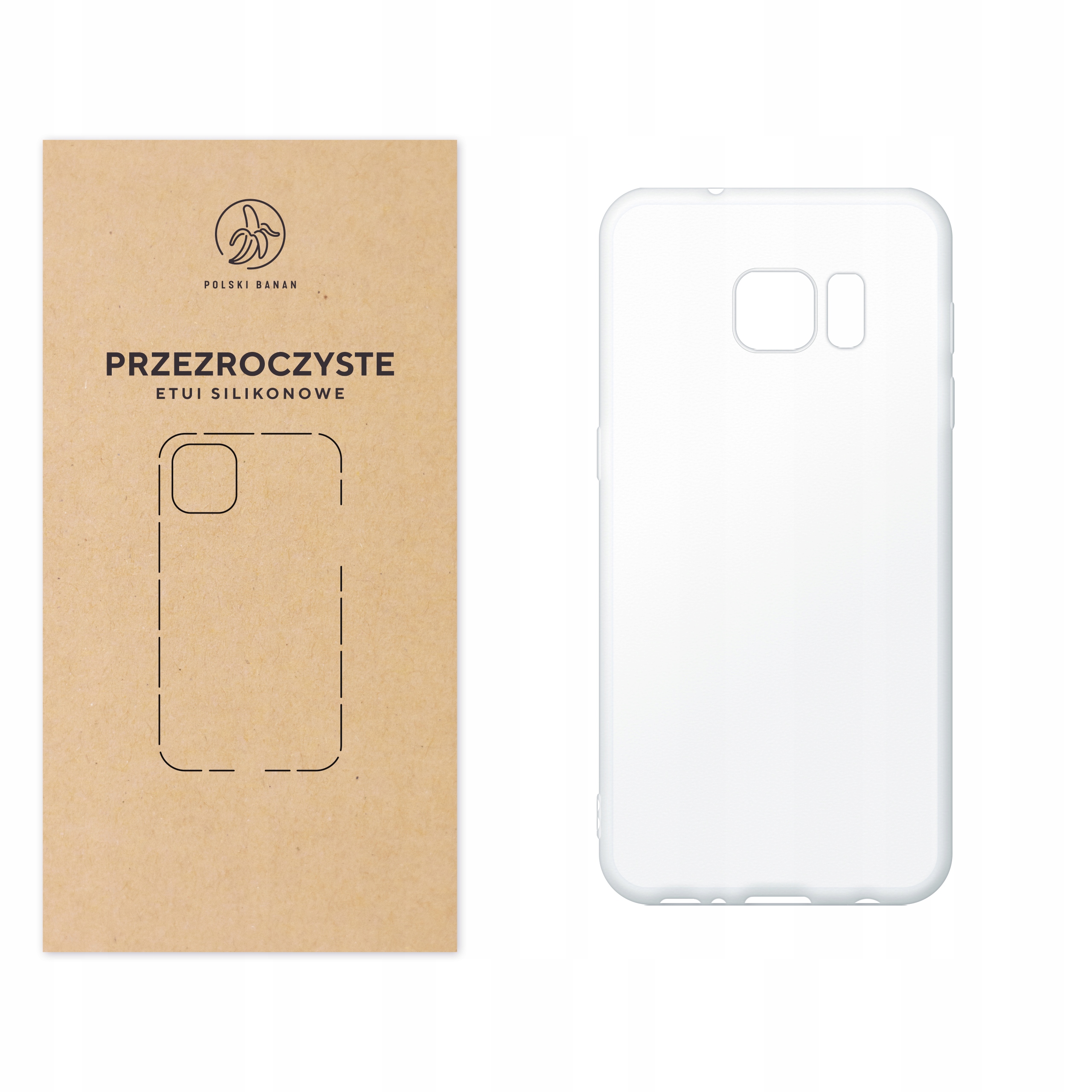 

Etui silikonowe Polski Banan do Samsung S7