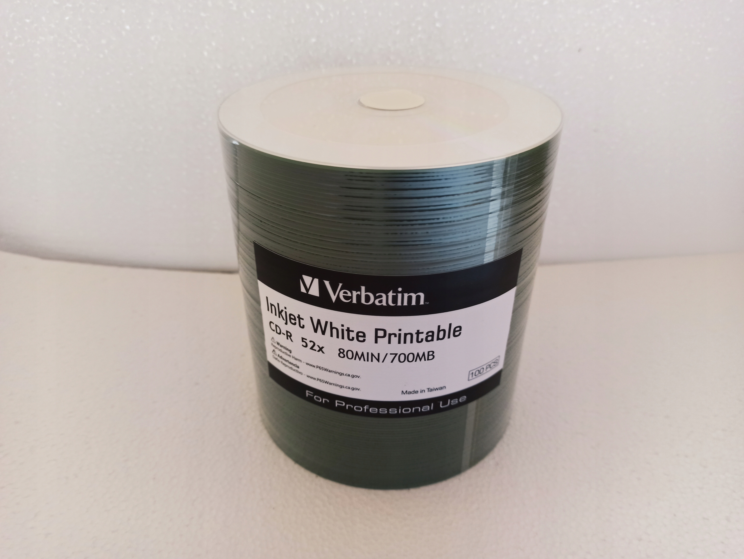 Verbatim Cd-r Printable 700MB 100szt.