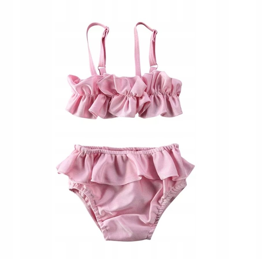 

Strój kąpielowy dwuczęściowy bikini falbanki 110