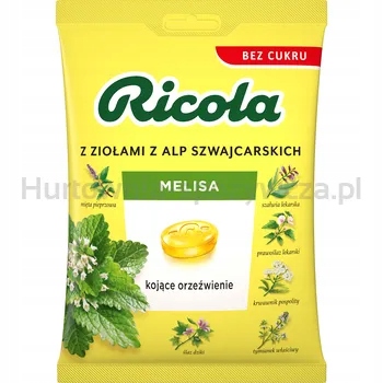 Levně Ricola Melisa Kabelka 68 g