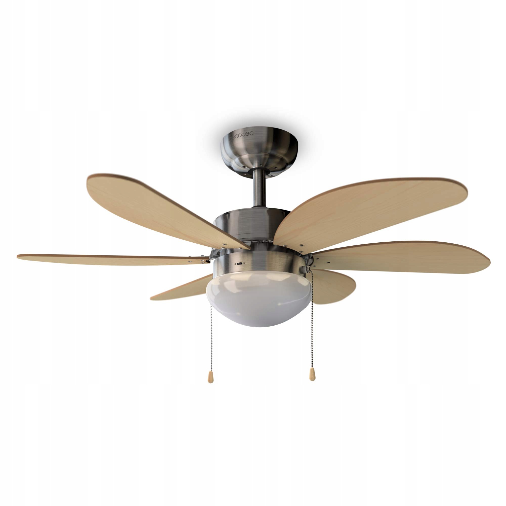 Cecotec stropní ventilátor EnergySilence 50 W, 81 cm, bílý nebo dřevěný
