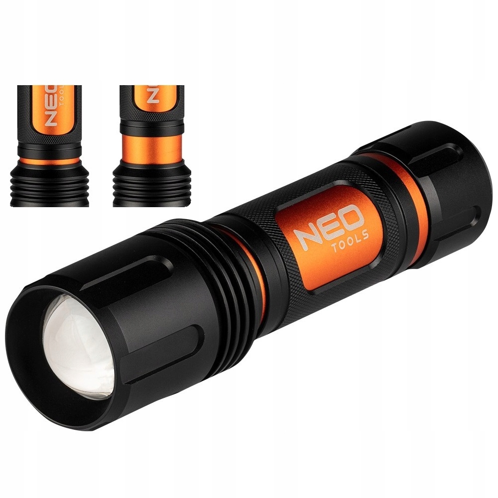 Нео фонарик алюминиевый аккумулятор 3300LM OSRAM LED