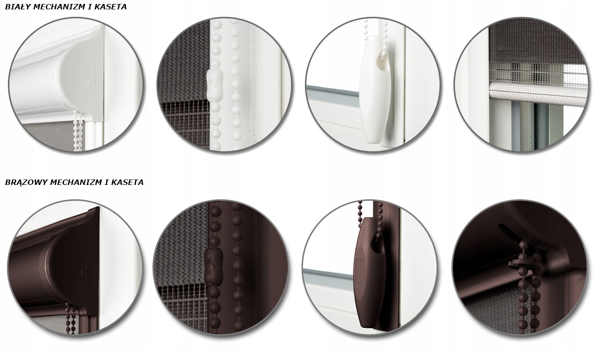 ROLETA Dzień Noc W KASECIE Z PROWADNICAMI 67x150 zebra EAN (GTIN) 5902175900121