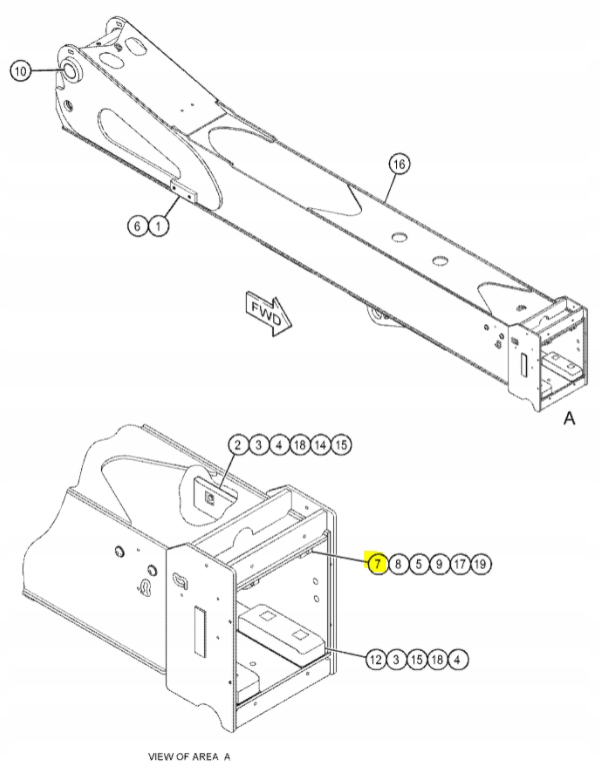 SLIZG WYSUWU RAMIENIA ORYGINAL CAT TELEHANDLER Machine type Loader Other