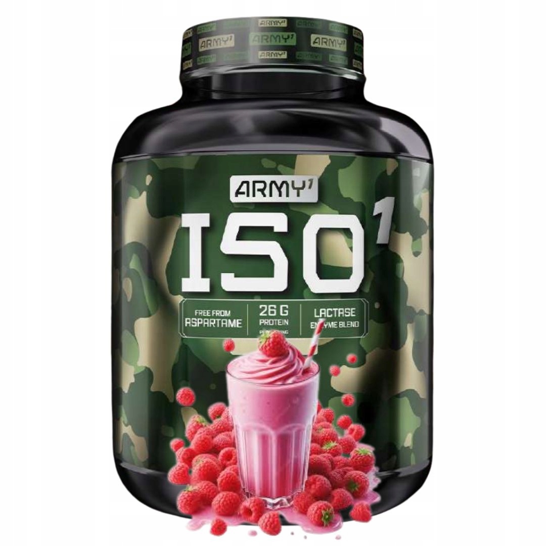 ARMY1 ISO1 1000 g proteinový izolát zadejte protein s malinovou příchutí