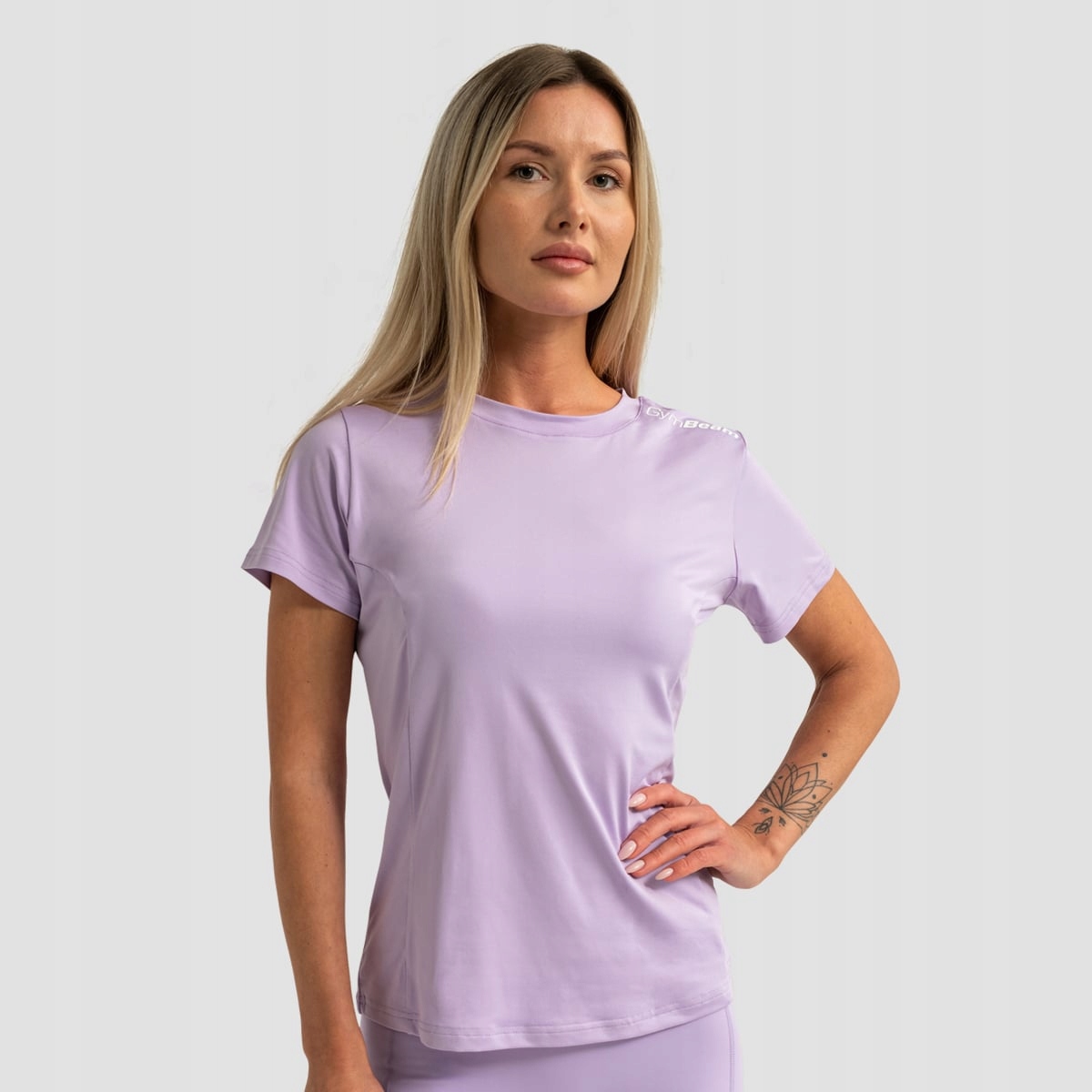 GymBeam Damska koszulka sportowa Limitless Lavender M