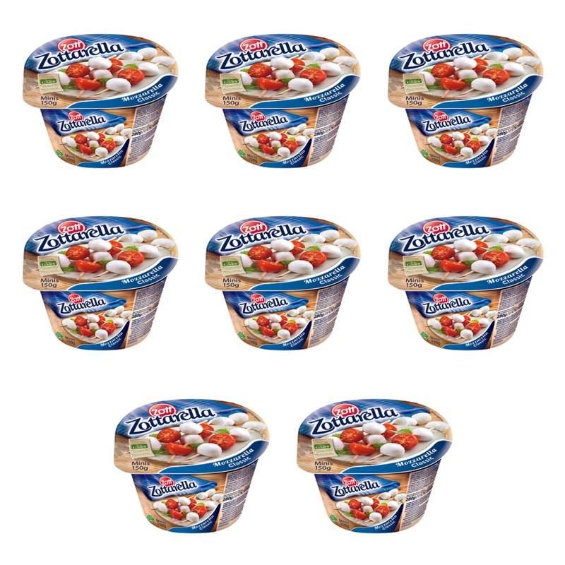 Zottarella Minis Classic 150g X8