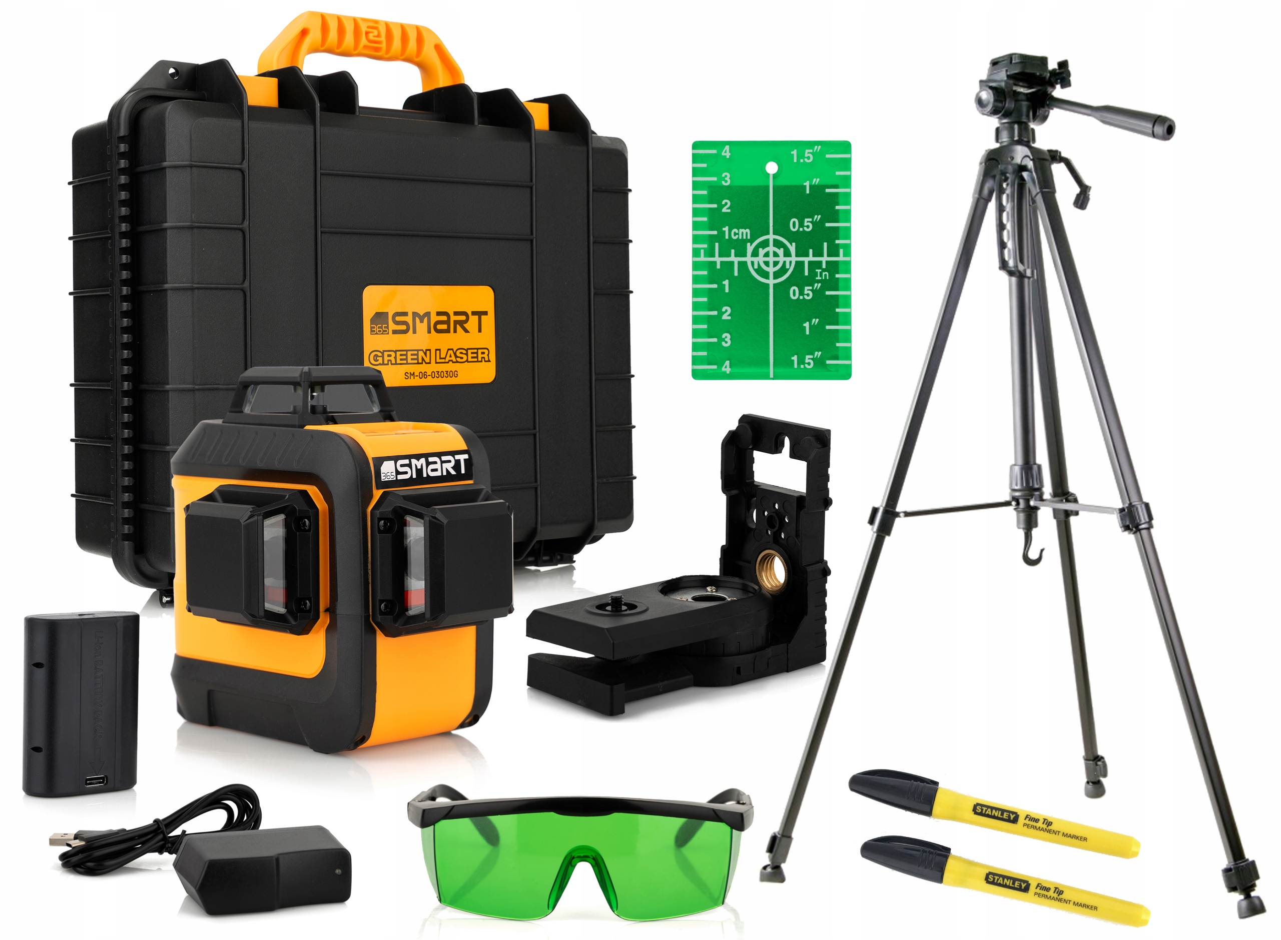 

SMART365 Laser 360 Zielony +statyw +marker Stanley