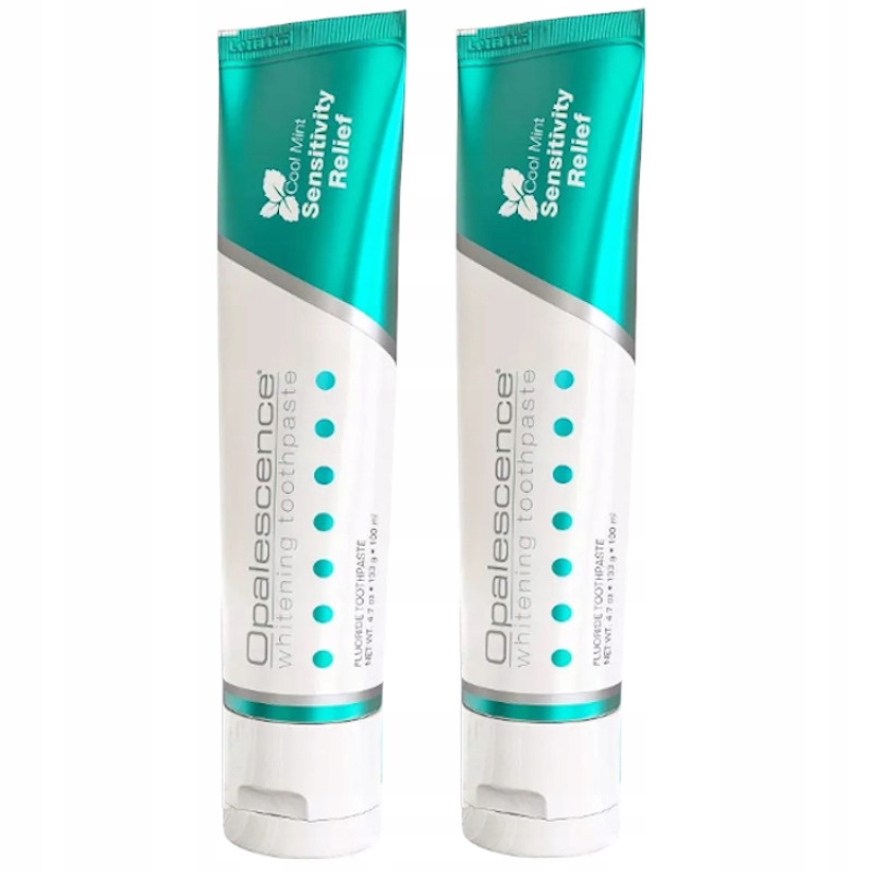 Zestaw 2x Pasta Opalescence Sensitivity Relief Chroni zęby 2x 133 ml