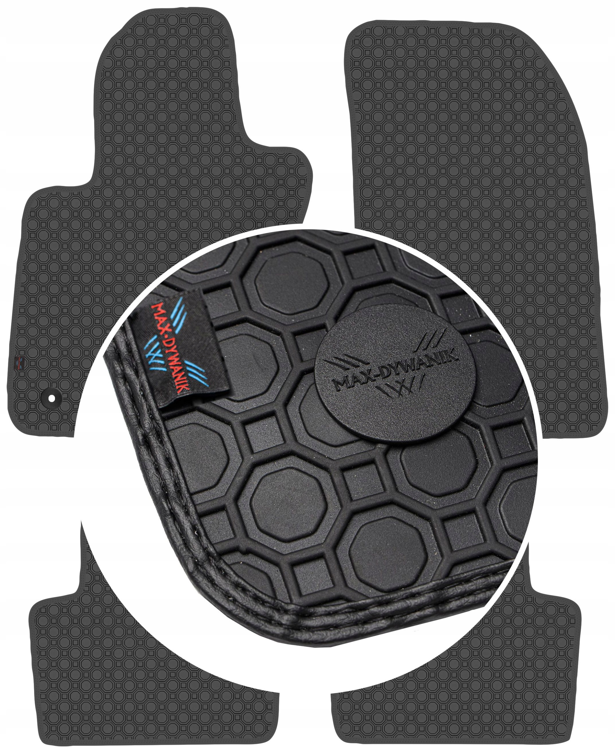 Jeep Renegade 2014-2018 Koberce Čierne