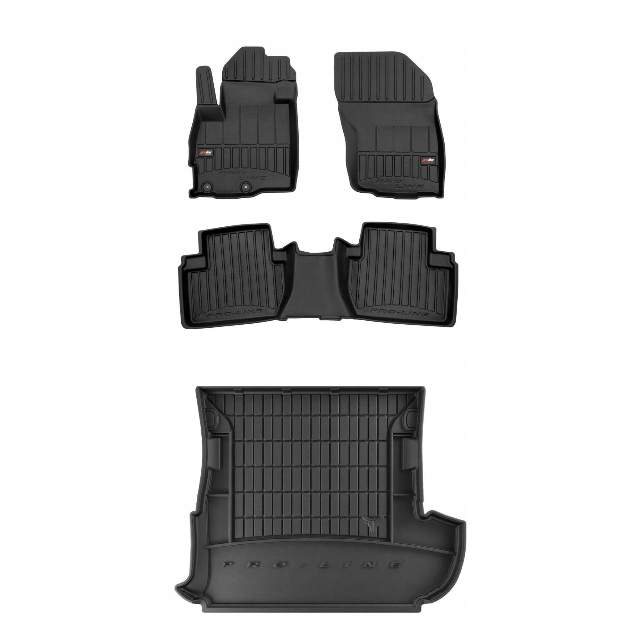 Sada gumových kobercov a rohoží pre Mitsubishi Outlander II