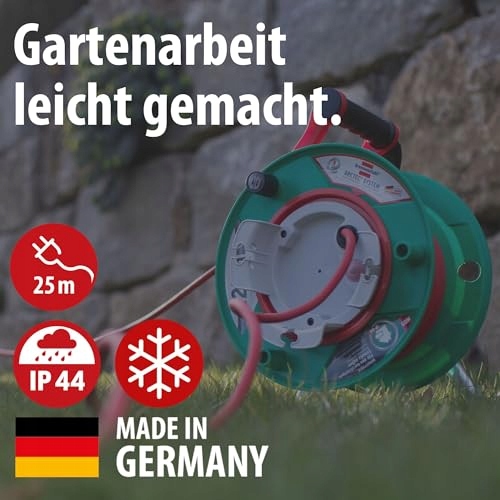 BRENNENSTUHL Garant G Bęben Kablowy Ogrodowy 25m IP44 Na Zewnątrz — miniatura 2