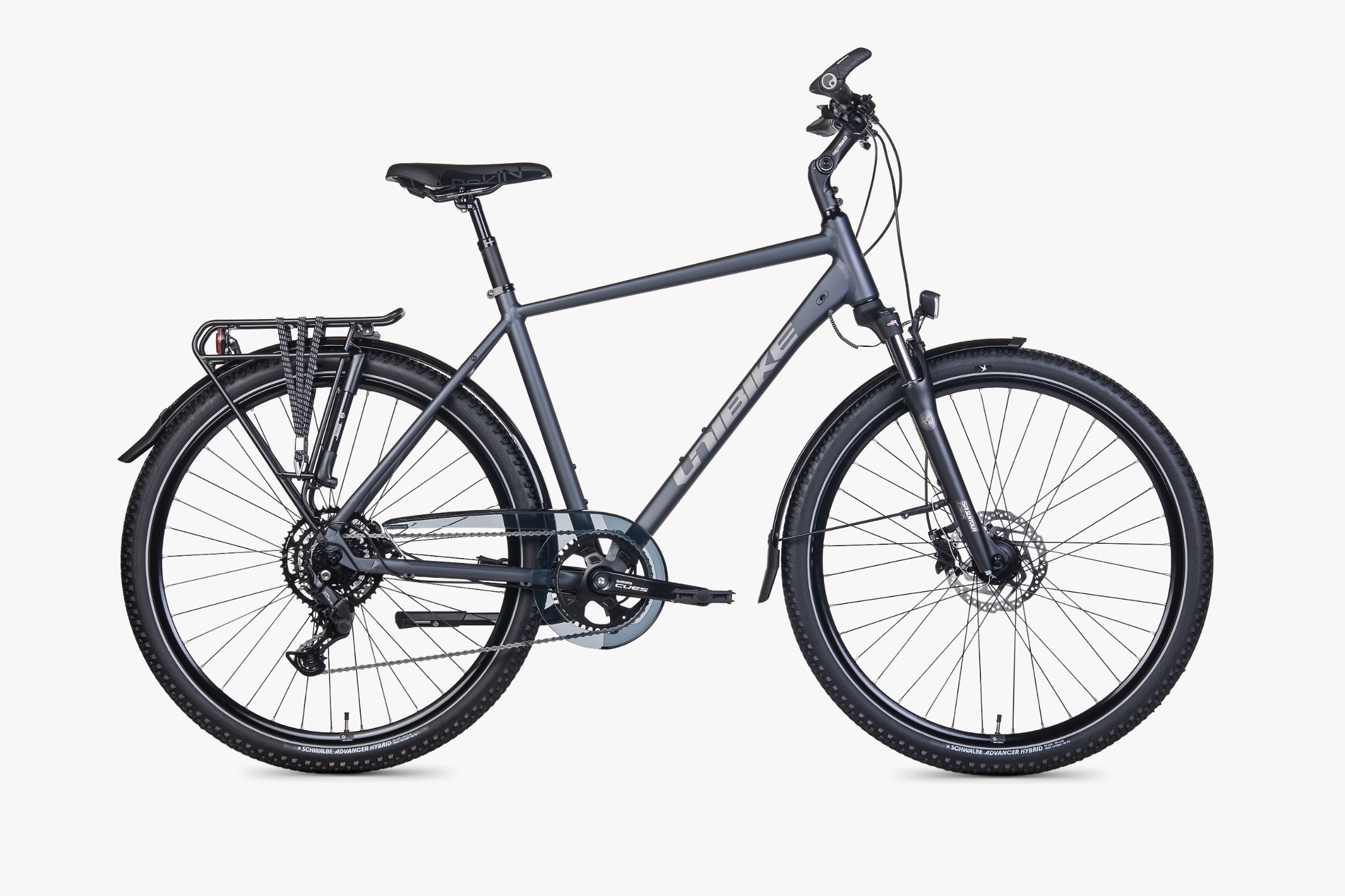 Rower trekkingowy Unibike Explorer 2026 rama 21 cali koło 29 " szary