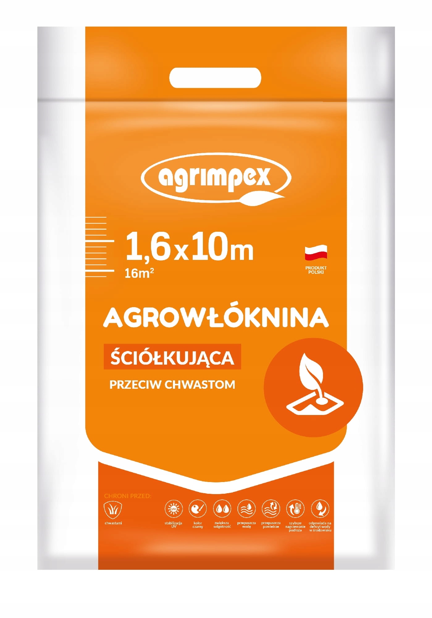 

Agrowłóknina ściółkująca przeciw chwastom 1,6x10m