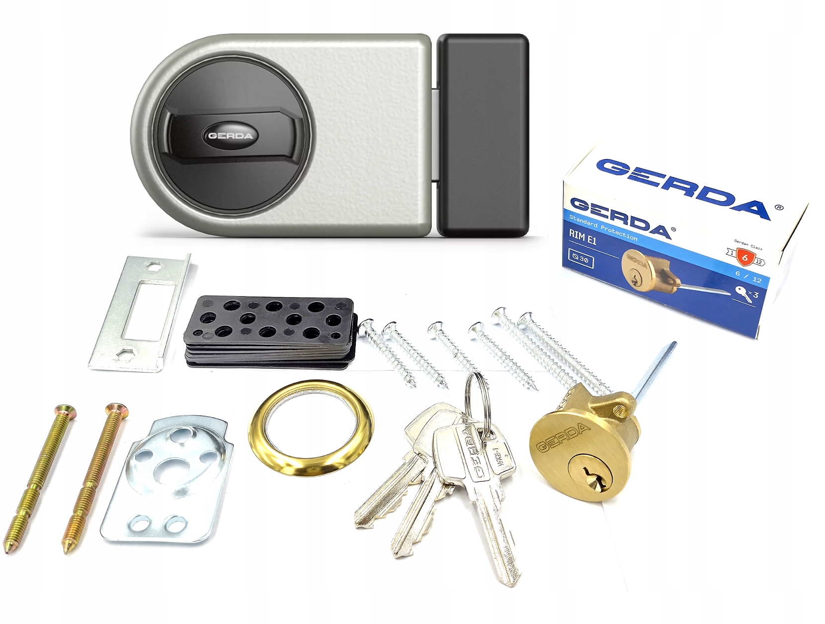 Gerda kompletní zámek ZN100 vložka a příslušenství