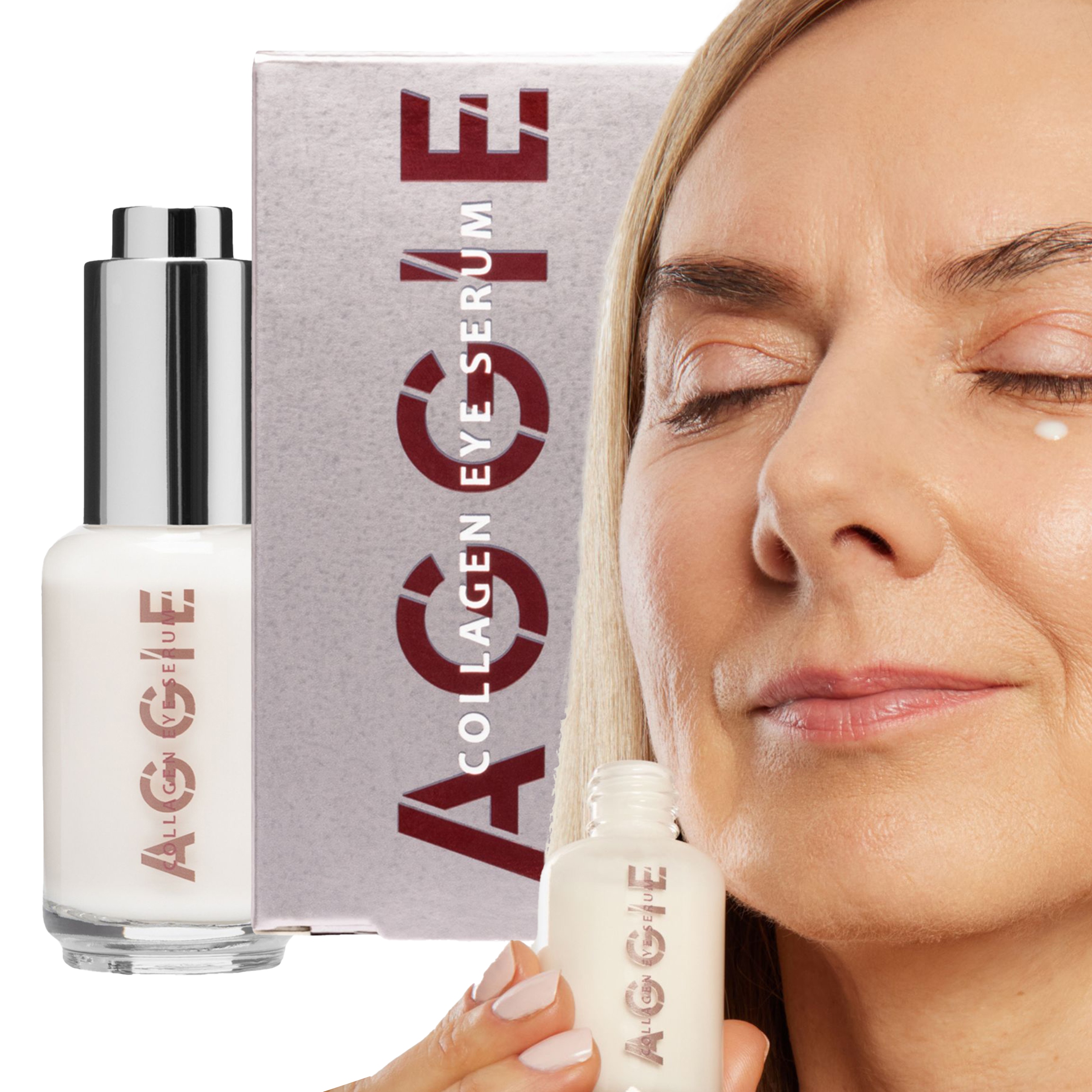 Sérum Pod Oči 30 ml Aggie s Kolagenem hydratační 50+ Redukce Vrásek