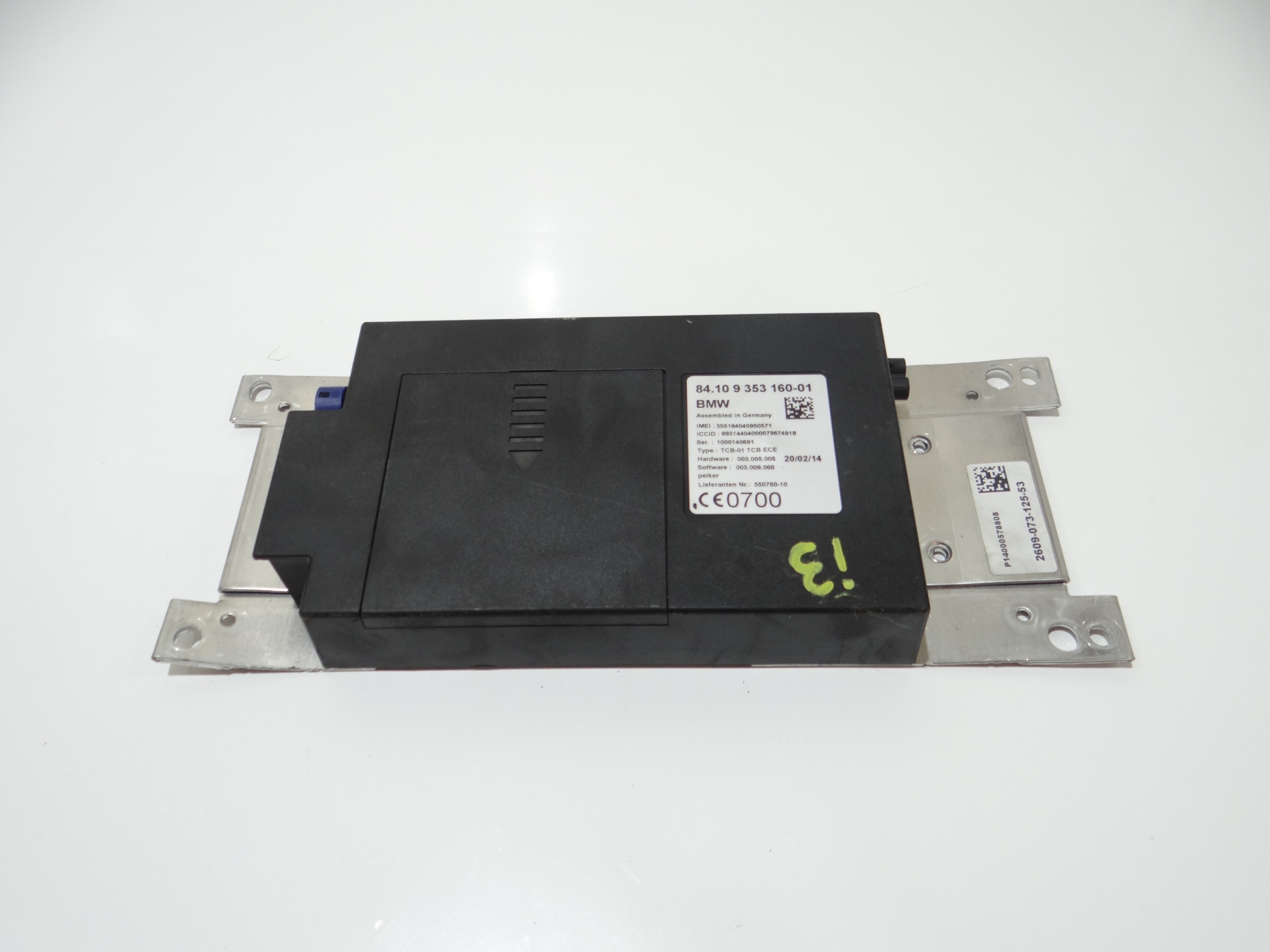 modulo Centralina TELEMATIK BMW I3 9353160