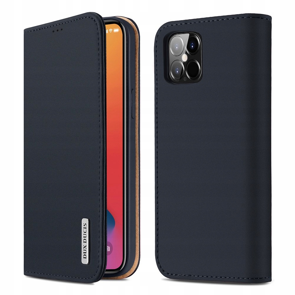 

Etui skórzane do iPhone 12 Pro Max, Dux Ducis Case