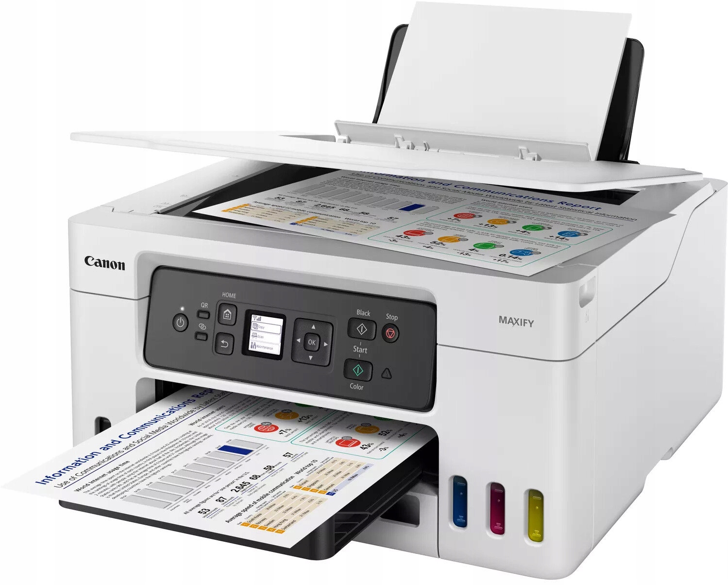 Atramentová multifunkčná tlačiareň (farebná) Canon Maxify GX3040