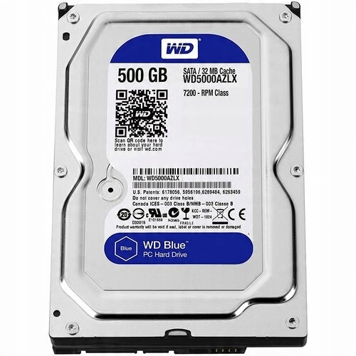 

Dysk Twardy Hdd Wd 500GB 3,5" WD5000AZLX Sata