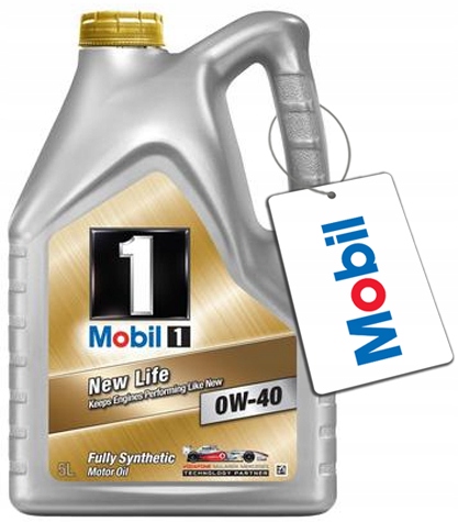 Mobil 1 0W40 Fs 5L Sn/sm/sl/sj, A3/B3/B4, VW502.00/505.00 Mobil 153669