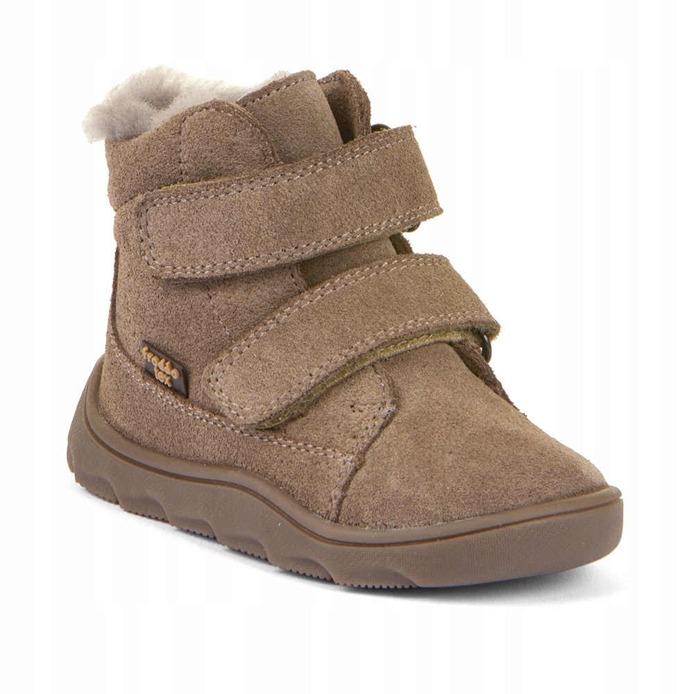 Froddo Barefoot G2110151-8 Beige trzewiki chłopięce na rzepy roz.30