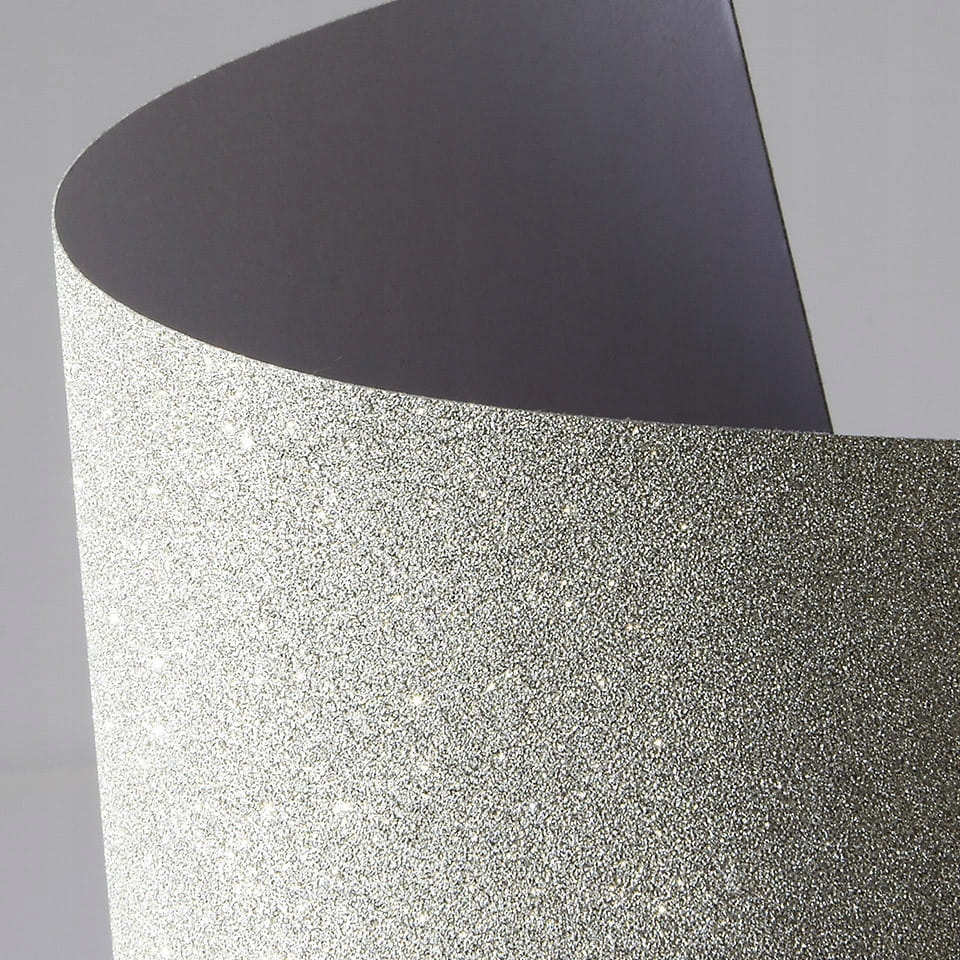 

Arkusz samoprzylepny brokatowy Srebrny A4 10szt 15