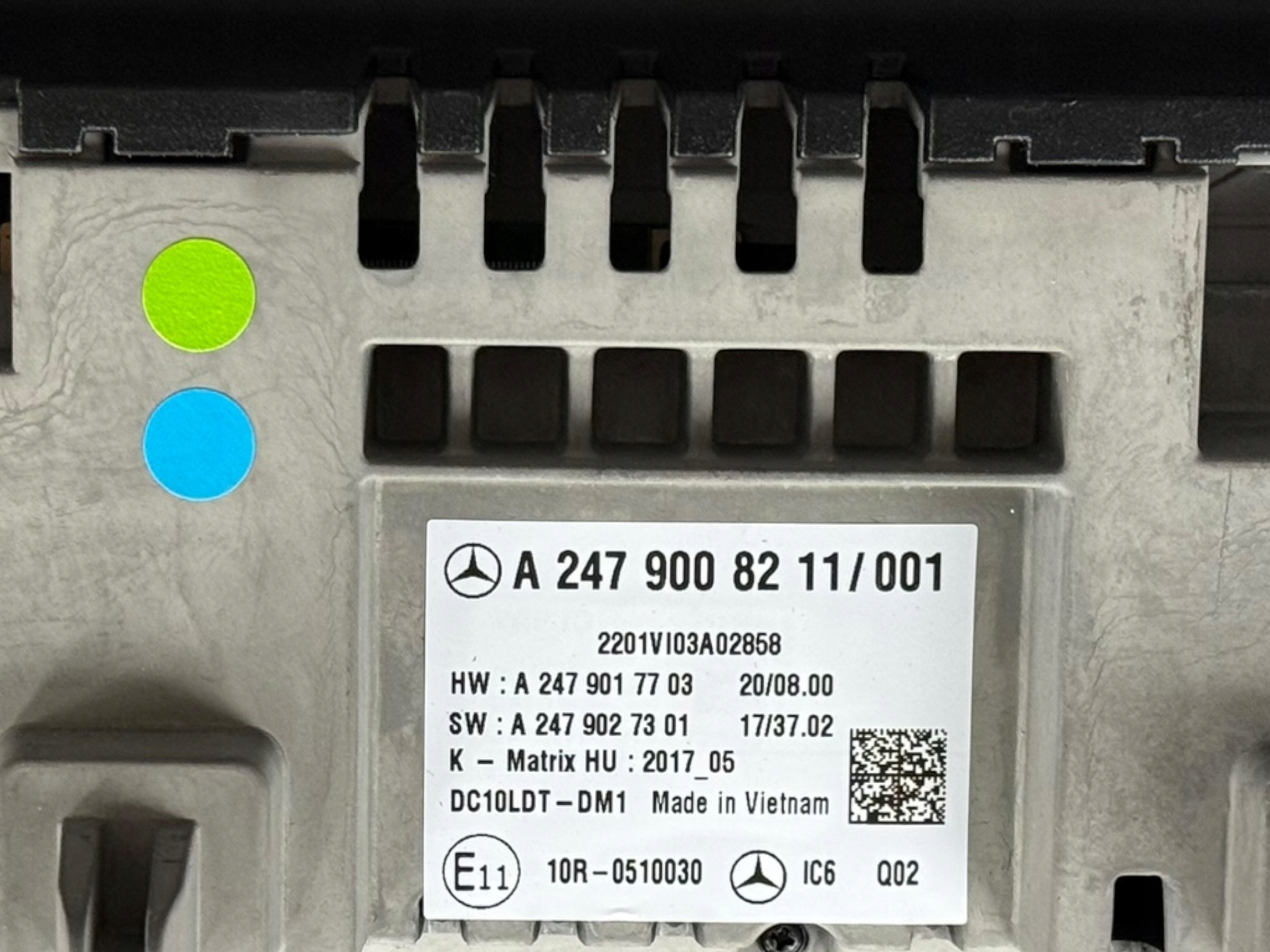 спидометр часы дисплей MERCEDES W247 2022R A2479008211 легальные