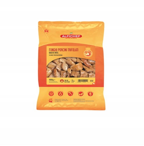 Krájené hříbky v oleji 1 kg Alfichef