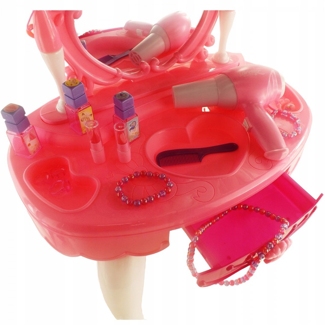 Туалетний столик для дівчинки рожевий звуки СВЕТА825 висота виробу 72 см