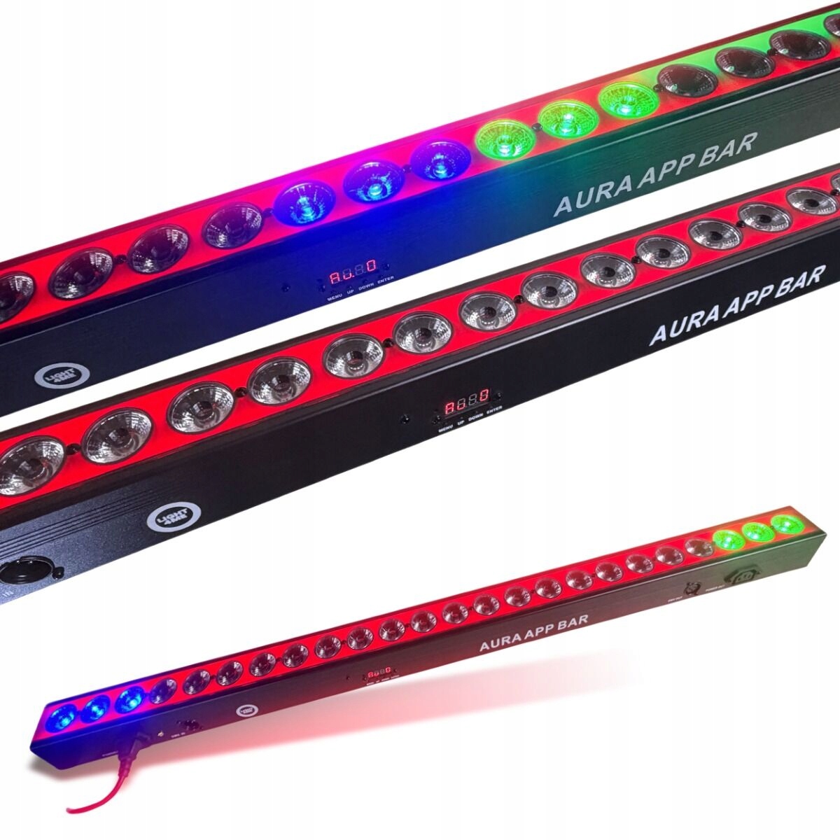 Osvětlovací Lišta Led Belka Scénické Osvětlení 24x4W Rgbw Led 4v1